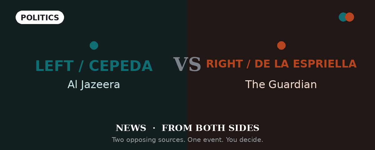 Colombia's election day: Cepeda's peace deal or de la Espriella's mega-prisons?