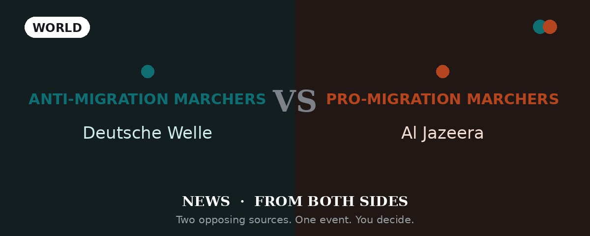Rival migration marches fill Rome: defending a nation, or reviving fascism?